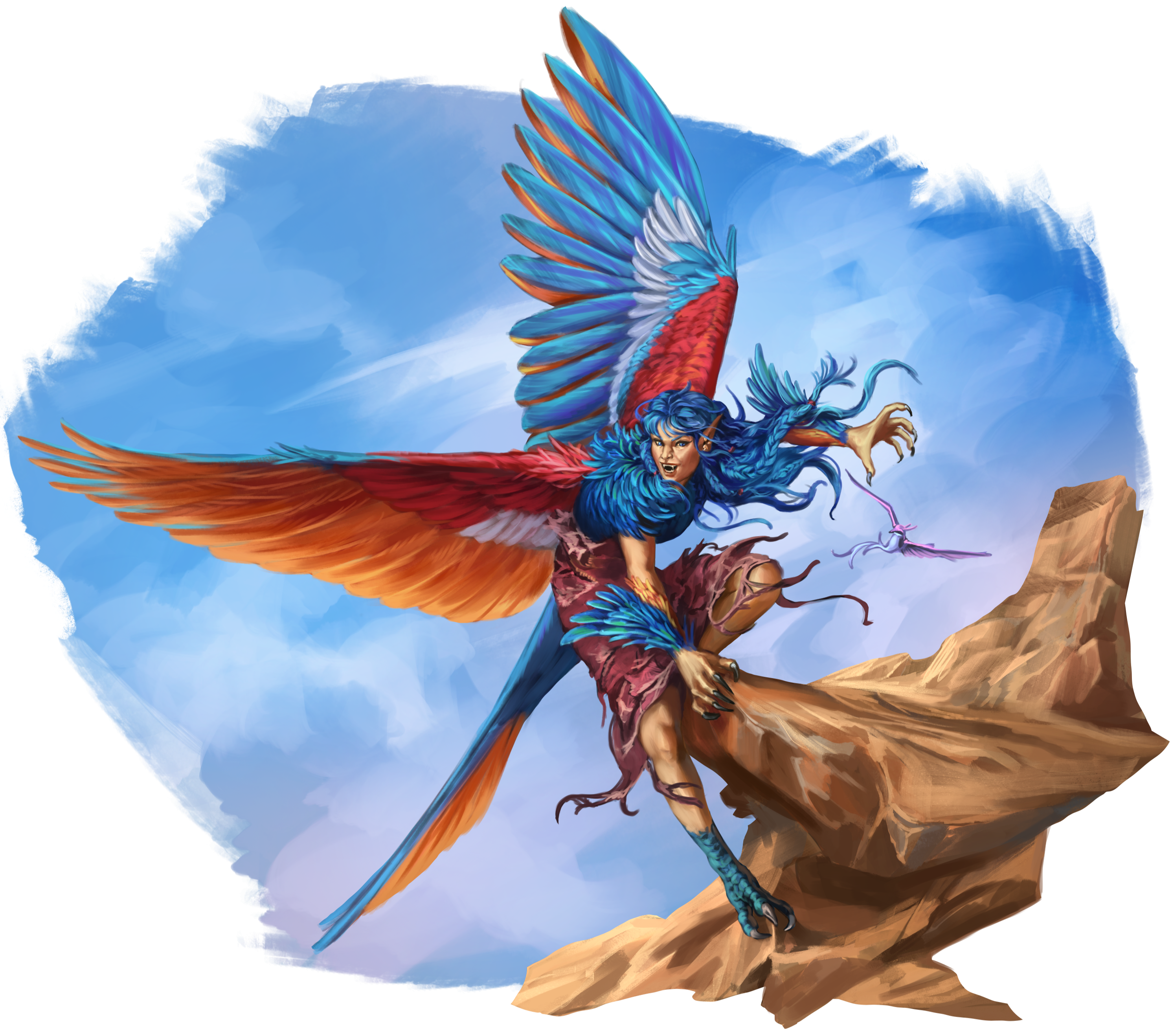 The Songwing Harpy The Songwing Harpy; Draw Steel TTRPG Content